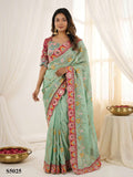 Mahotsav Disha Rangoli Silk Embroidery Saree Collection