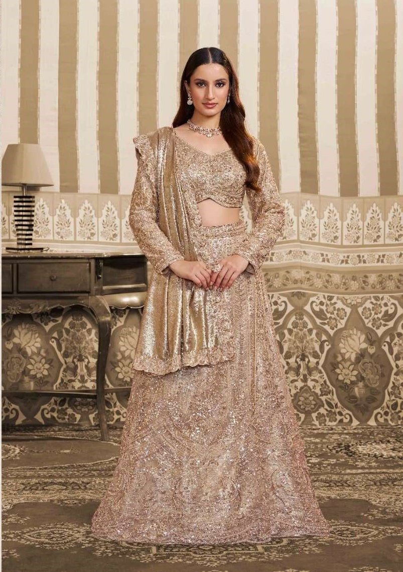 Mahotsav Mohmanthan 26400 Stella Foil Satin Embroidery Saree