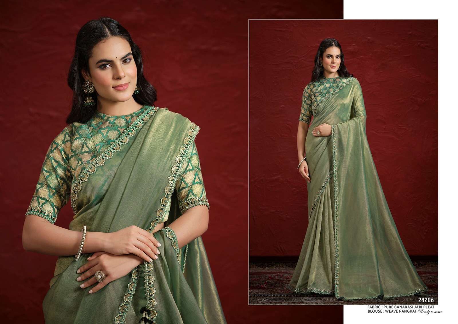 Mahotsav Mohmanthan 24200 Aaina Saree Collection