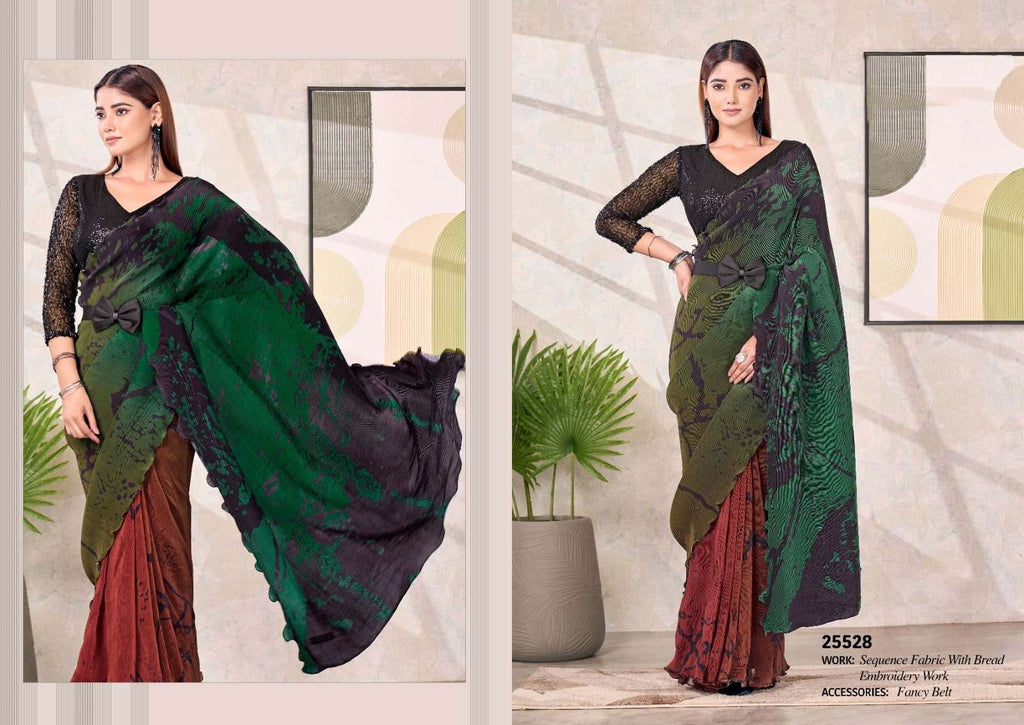 MAHOTSAV MOHMANTHAN Pure Satin Silk Saree Series