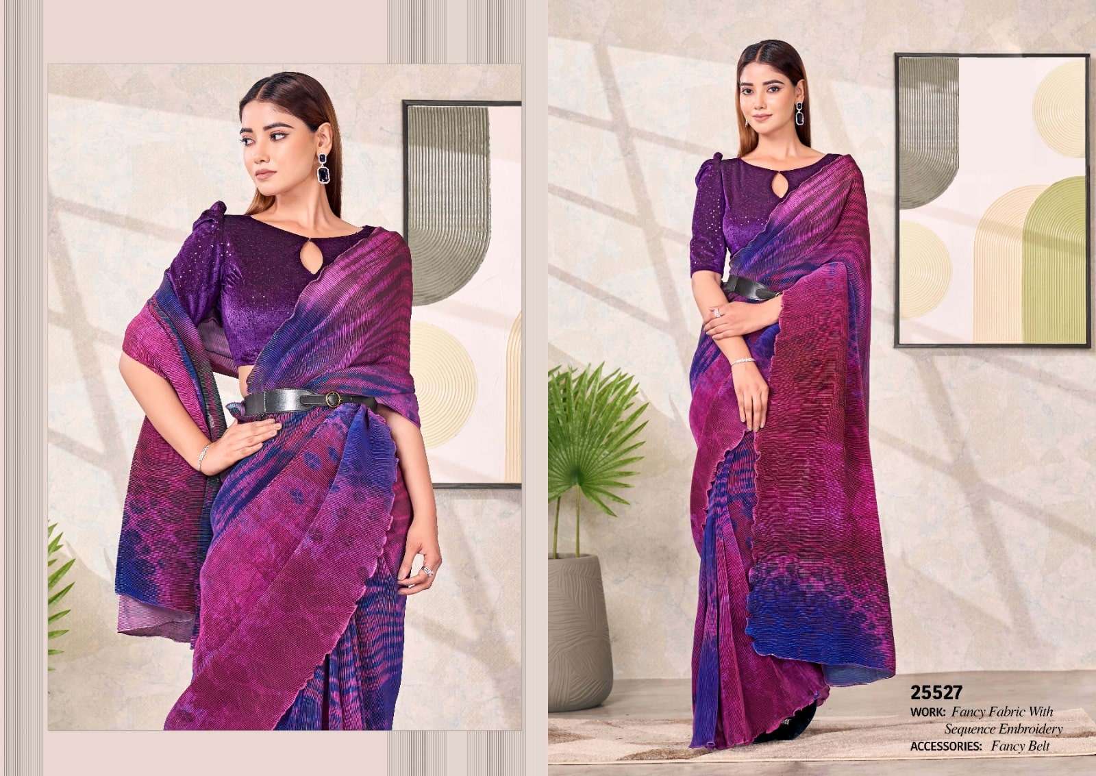 MAHOTSAV MOHMANTHAN Pure Satin Silk Saree Series
