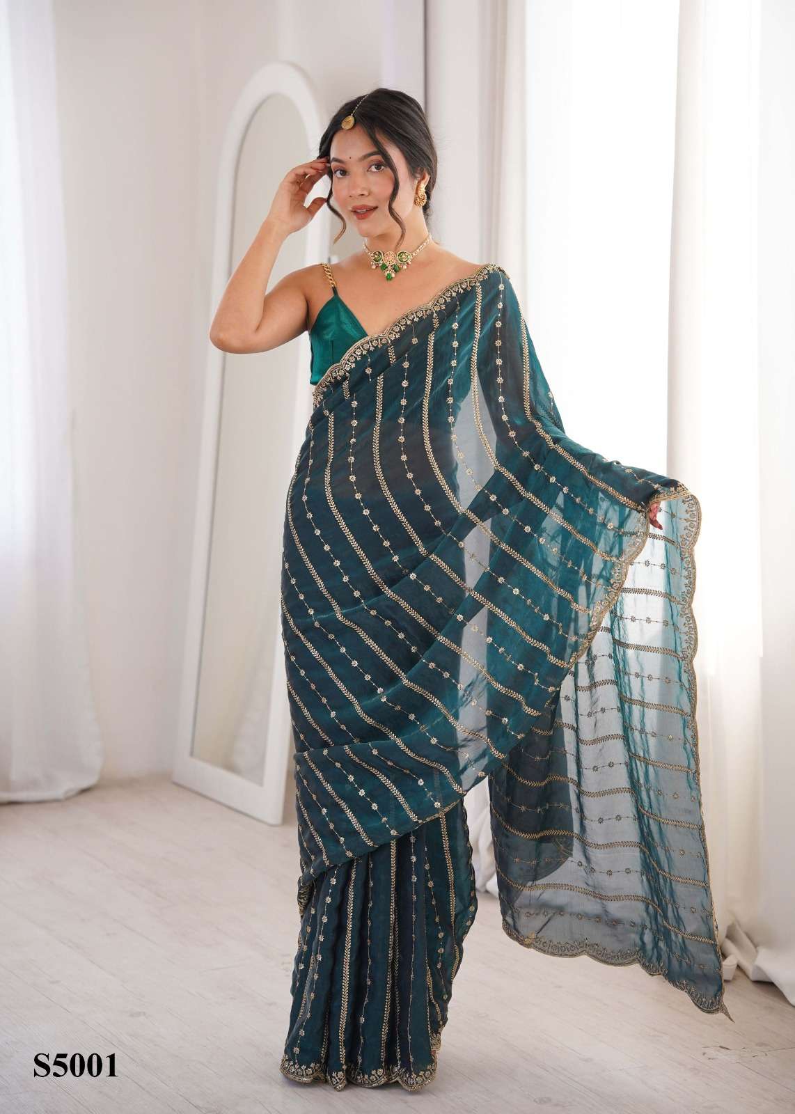 Mahotsav Nisha Fandy Satin Saree Collection