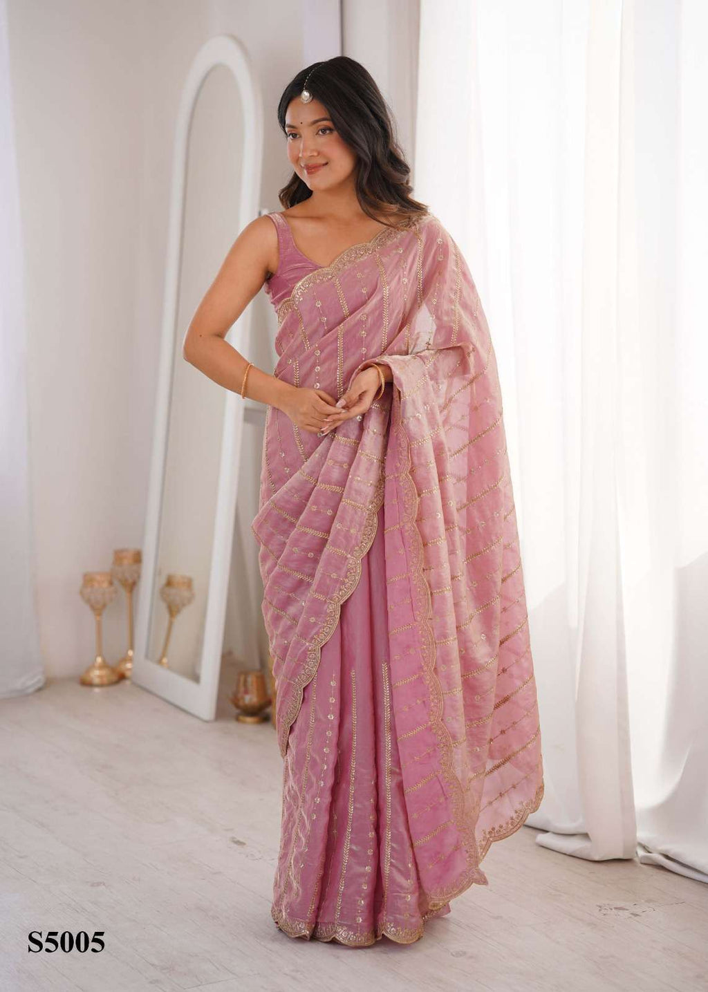 Mahotsav Nisha Fandy Satin Saree Collection