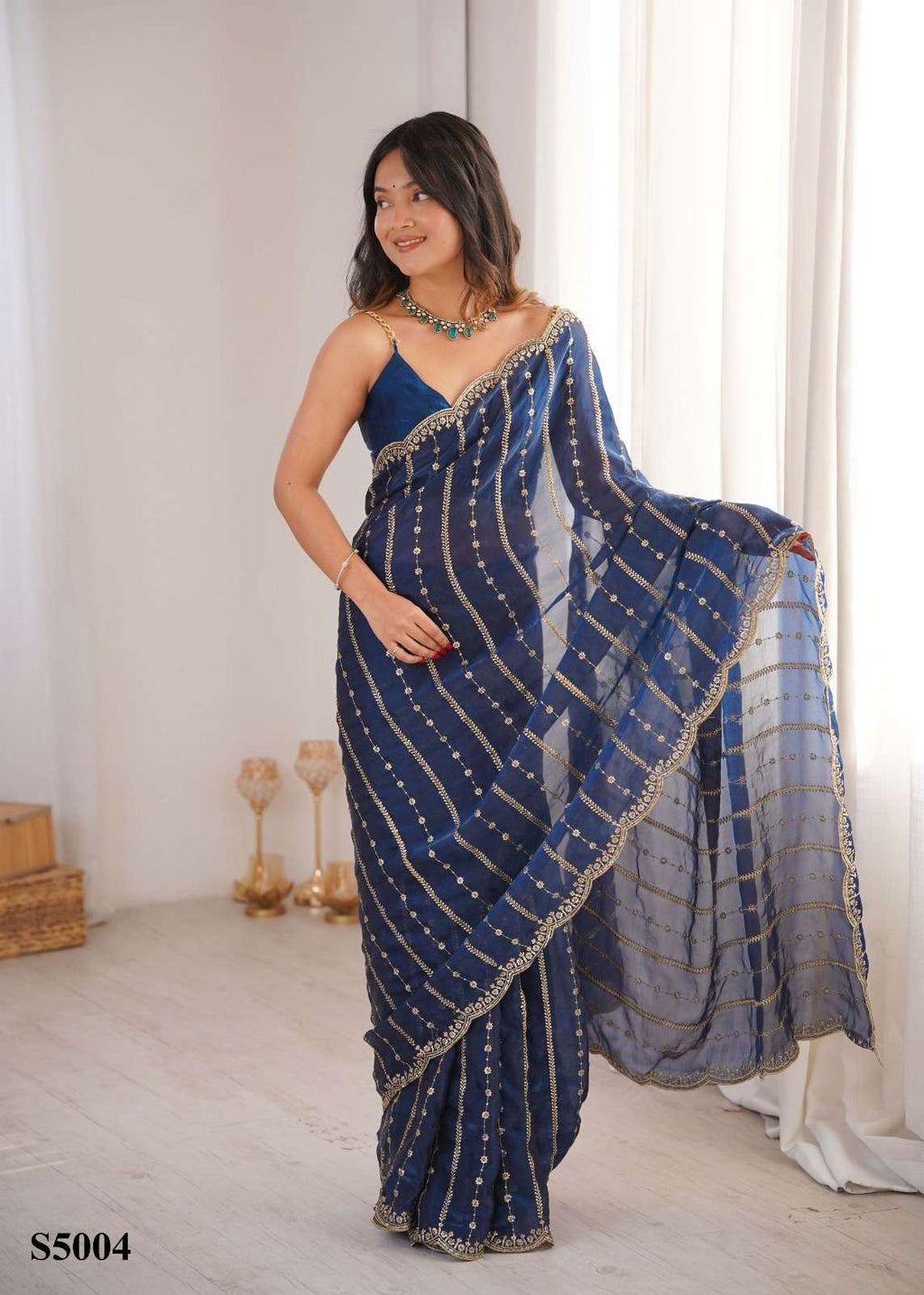 Mahotsav Nisha Fandy Satin Saree Collection
