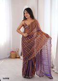 Mahotsav Nisha Fandy Satin Saree Collection