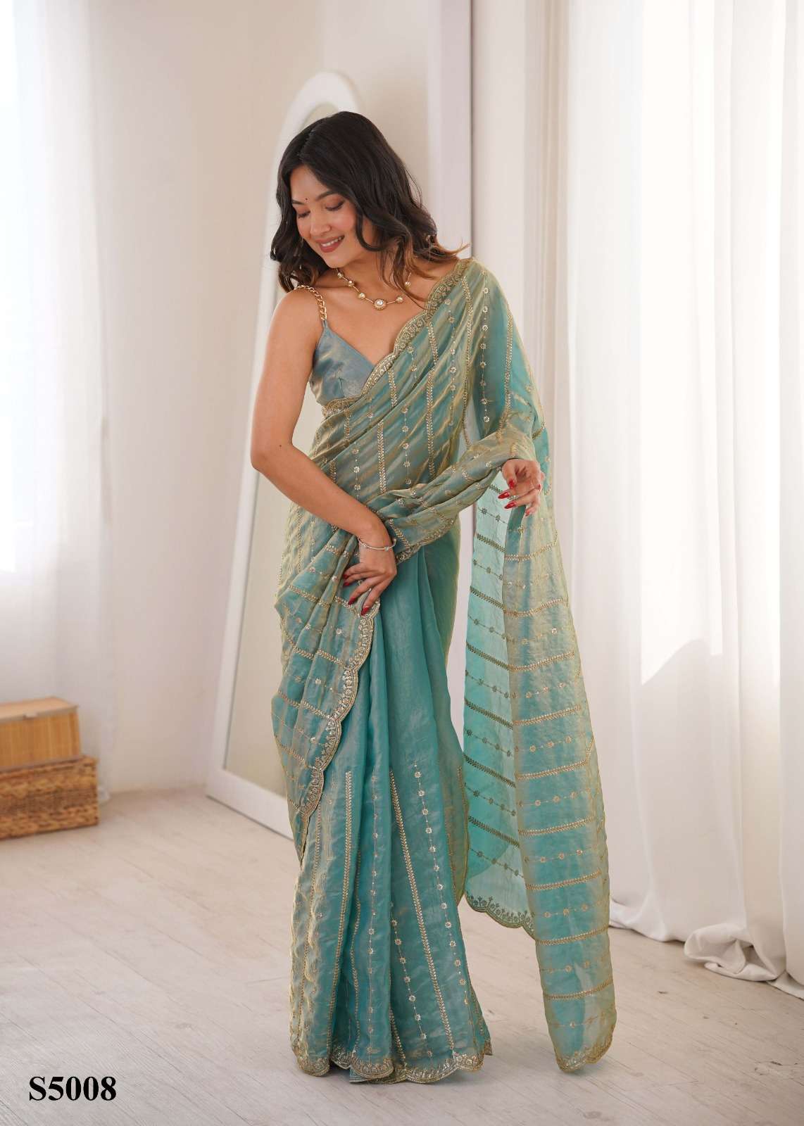Mahotsav Nisha Fandy Satin Saree Collection