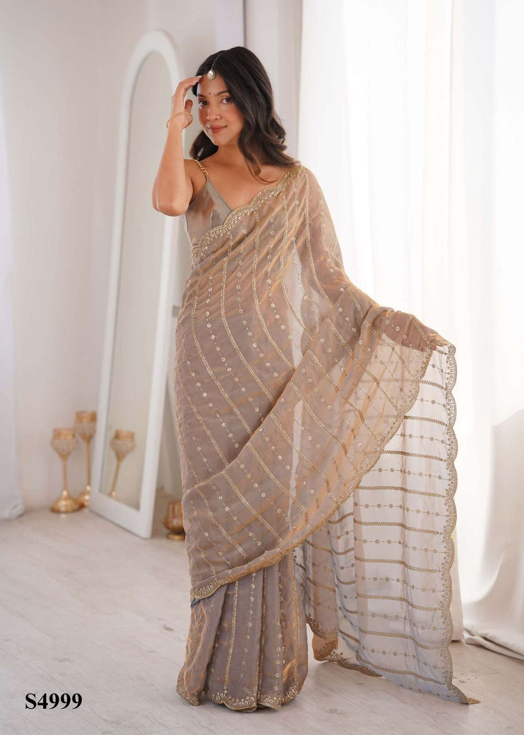 Mahotsav Nisha Fandy Satin Saree Collection