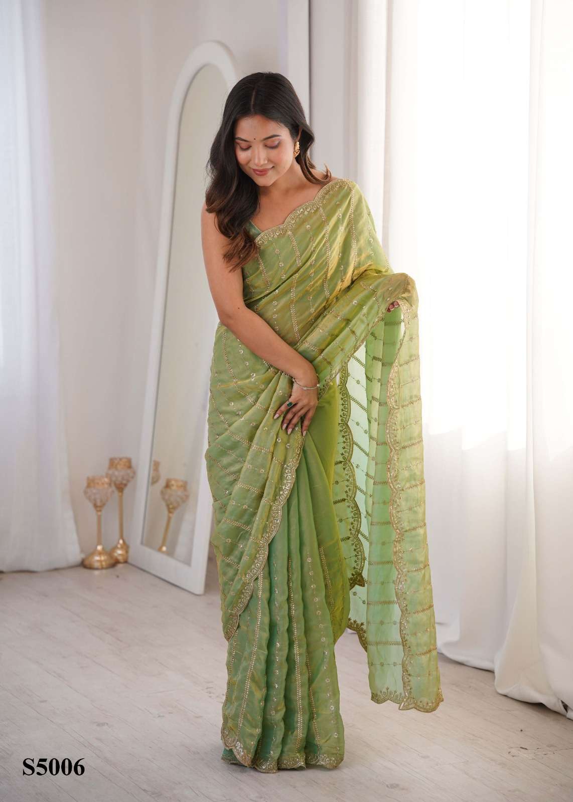 Mahotsav Nisha Fandy Satin Saree Collection