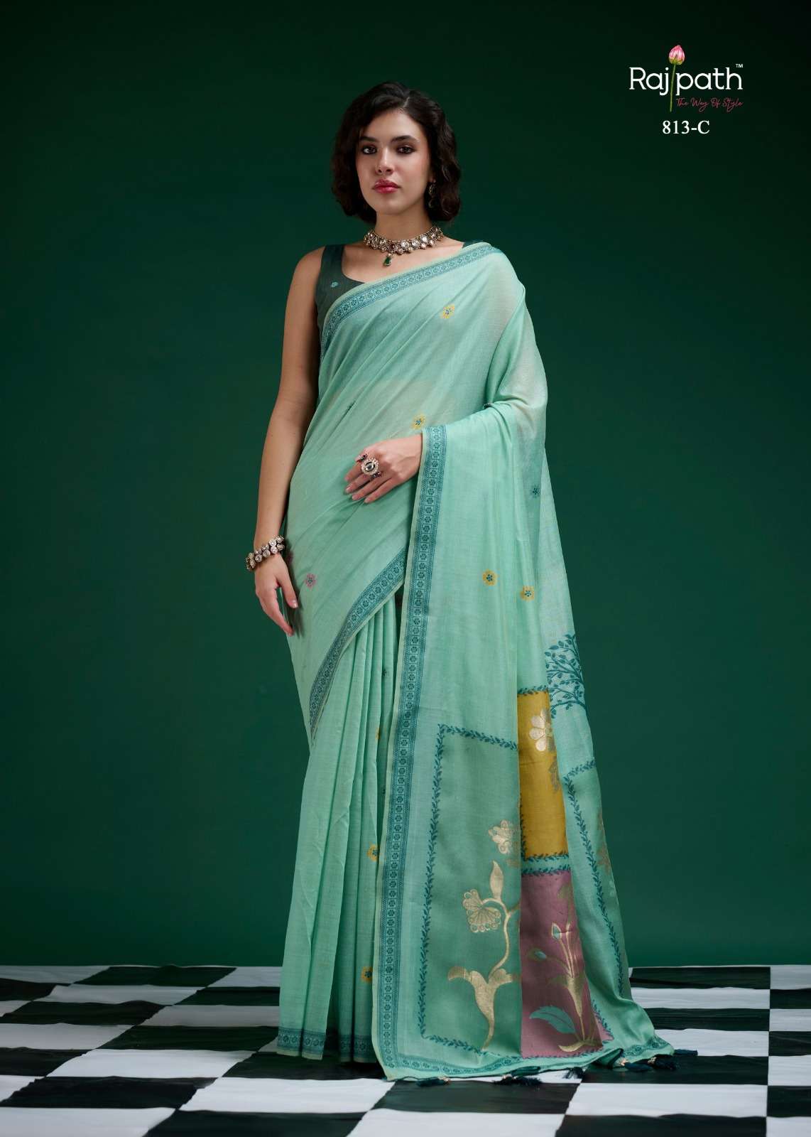 RAJPATH Jamdani Cotton Vol-02 Sarees