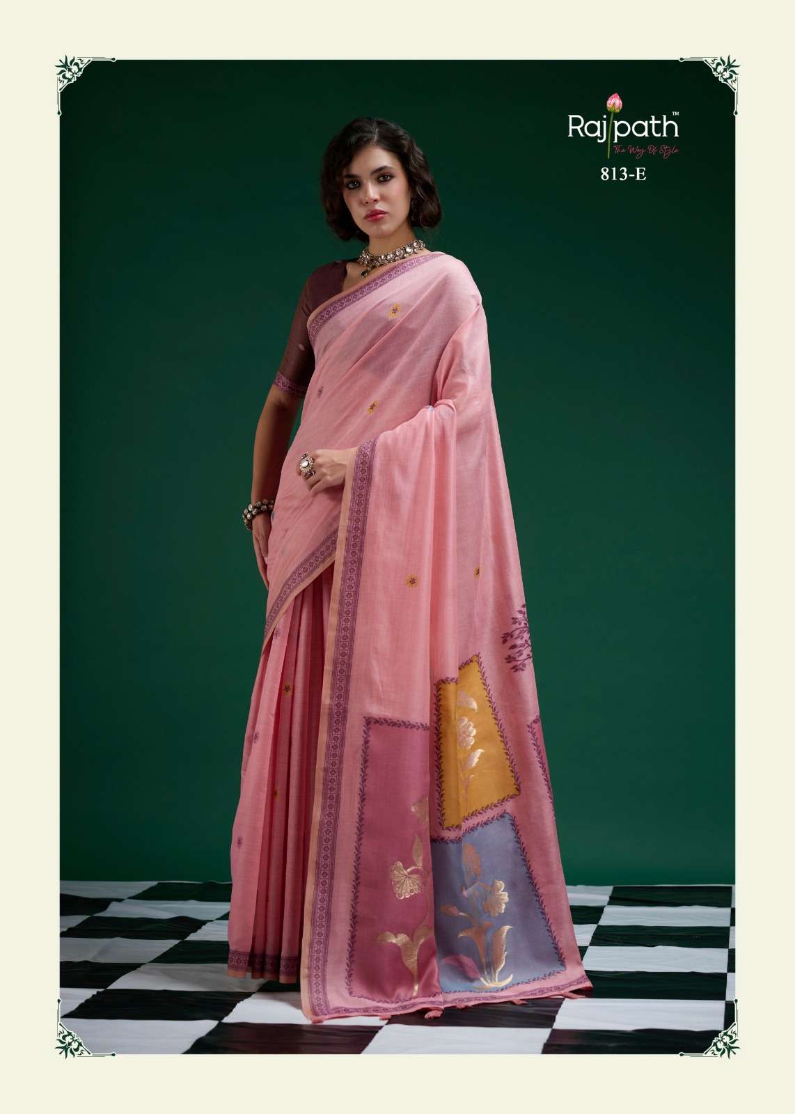 RAJPATH Jamdani Cotton Vol-02 Sarees