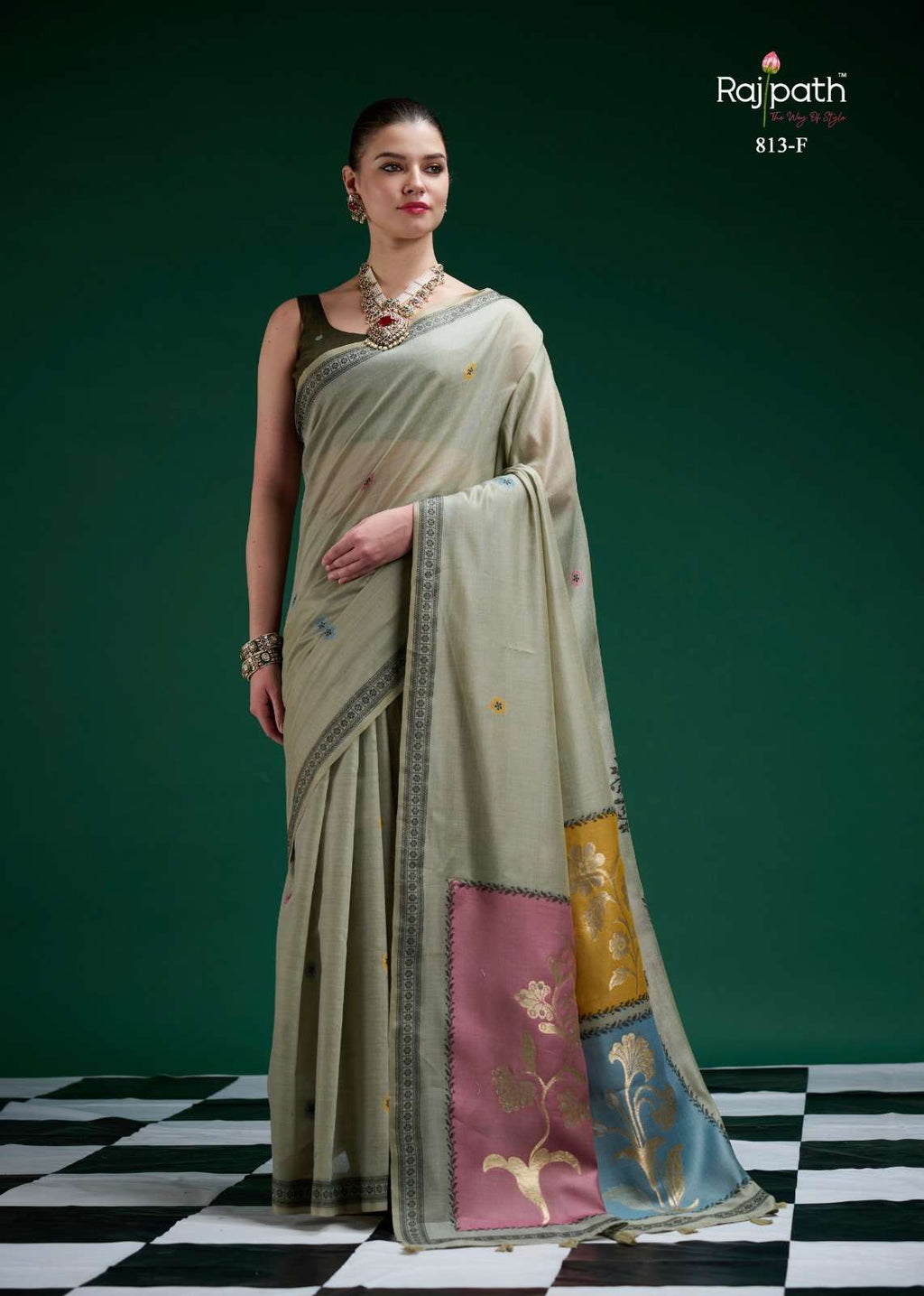 RAJPATH Jamdani Cotton Vol-02 Sarees