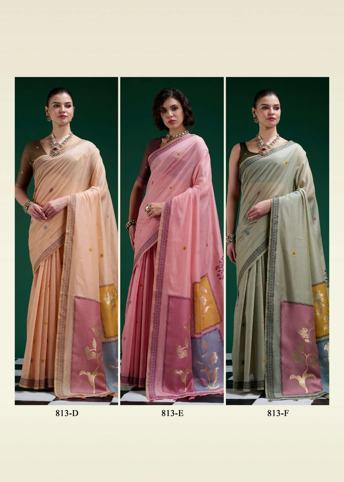 RAJPATH Jamdani Cotton Vol-02 Sarees