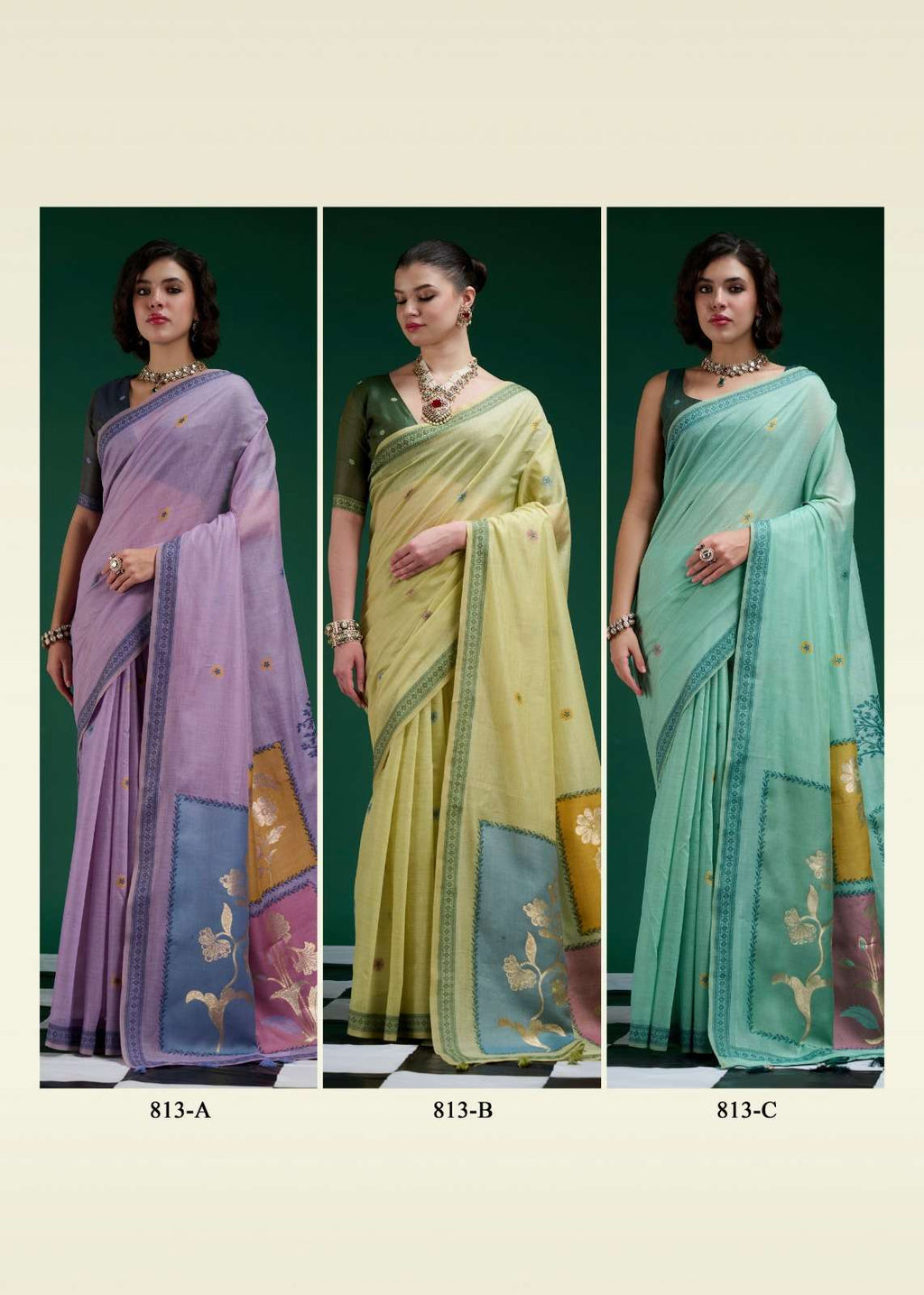 RAJPATH Jamdani Cotton Vol-02 Sarees