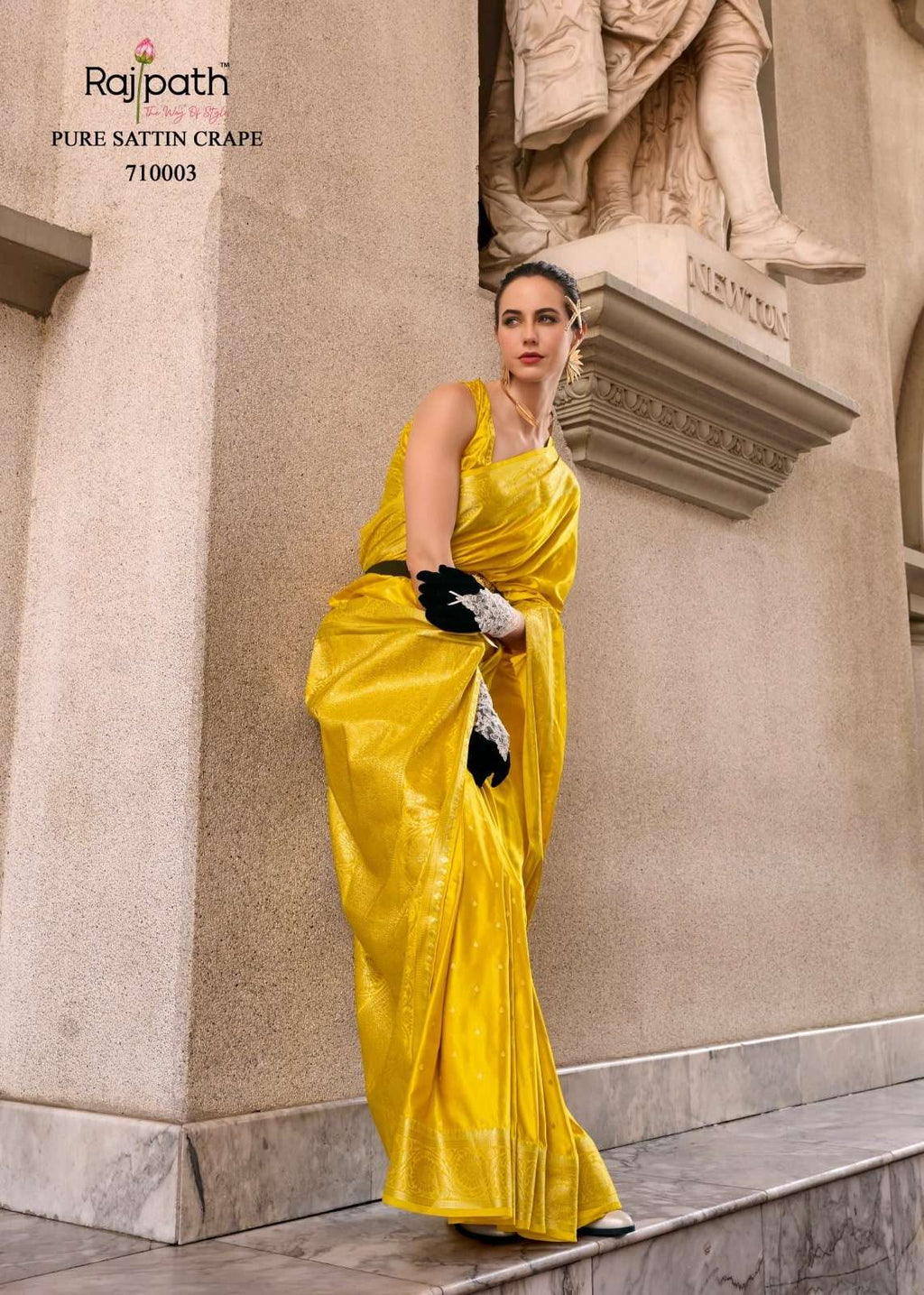 Rajpath Mungha Silk 71001 To 71008 Series Saree Collection