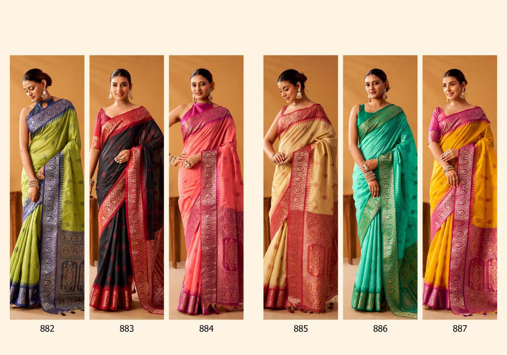 Rajpath Nova Tussar Cotton Pochampalli Saree