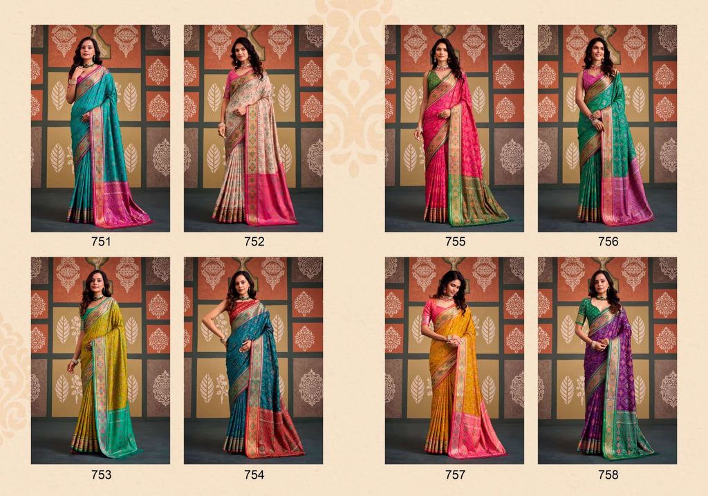 Rajpath Sangam Patola Patola Silk Saree