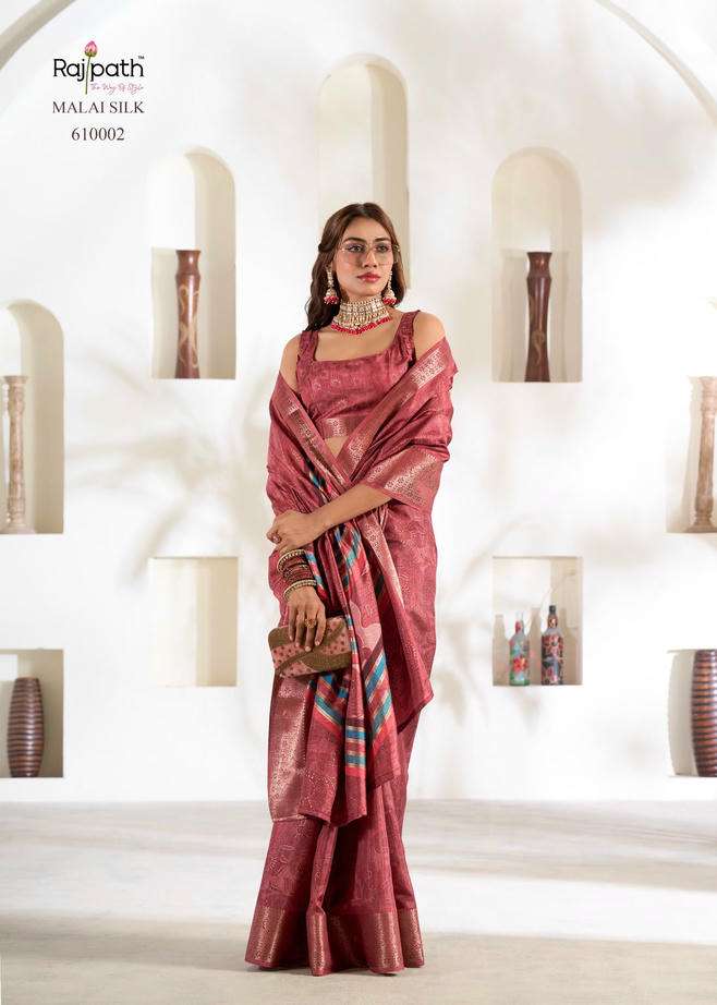 Rajpath Violet Silk 610001 To 610006