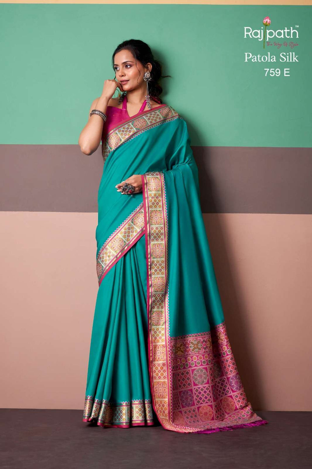 Rajpath Vrindavan Vol-3 Silk Saree