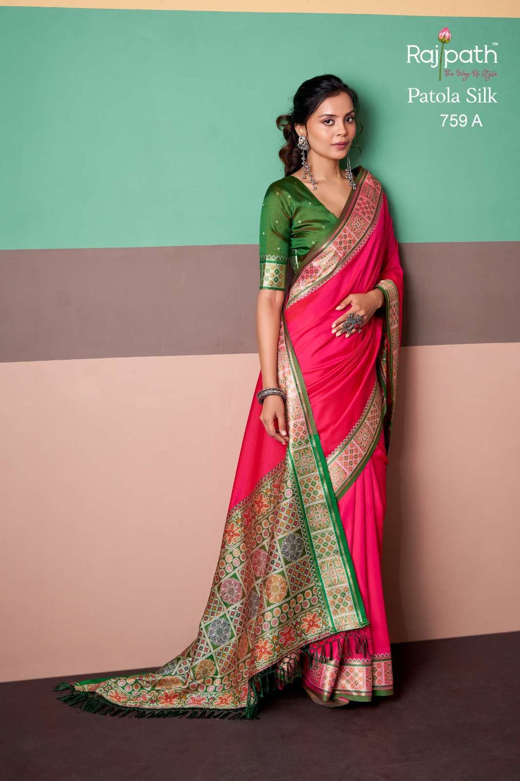 Rajpath Vrindavan Vol-3 Silk Saree
